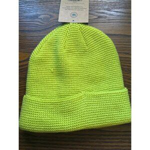 Northeast Outfitters Neo Cozy Cabin Waffle Cuff Beanie Yellow, OS